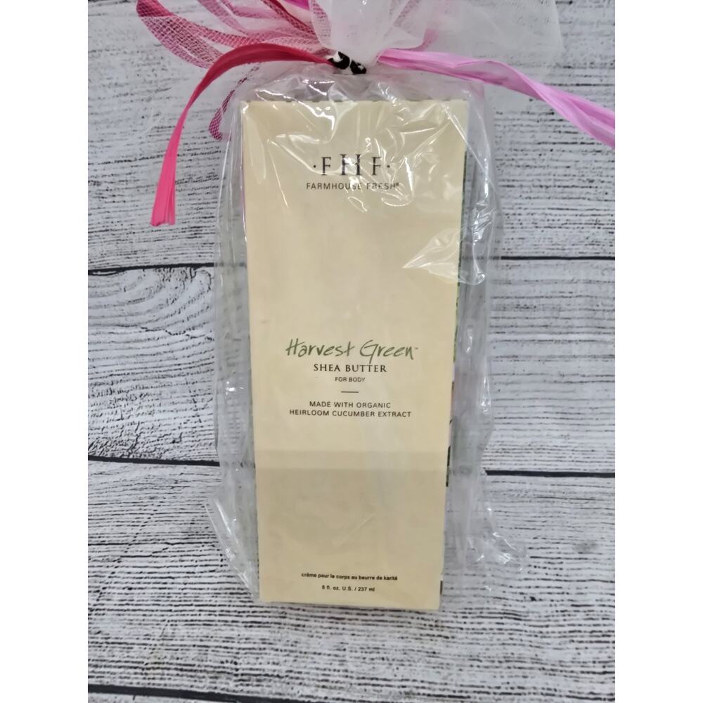 Farmhouse Fresh FHF Skin Care Harvest Green Shea Butter 8fl.oz. Pump Bottle